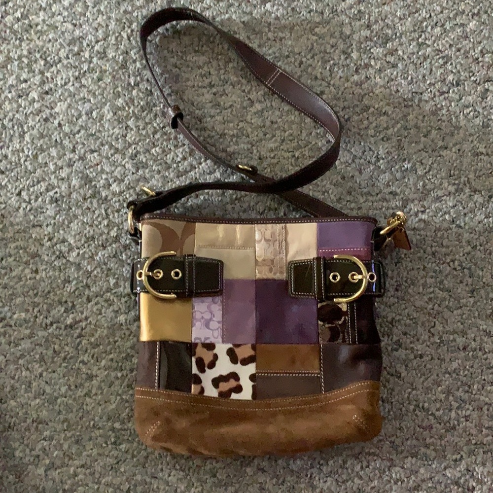 Limited edition patch work bag